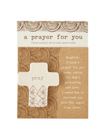 Faithworks by Creative Brands Prayer for Daughter cross magnet