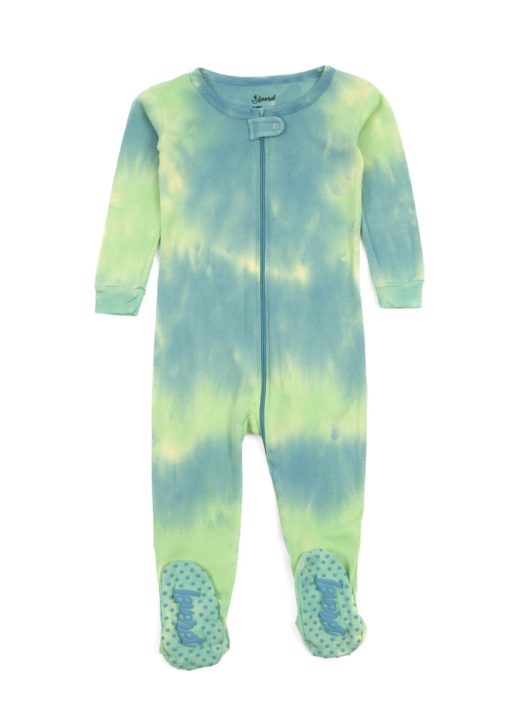 Leveret Toddler's Cotton Footed Tie-Dye