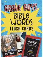 Barbour Publishing Brave Boys Bible Words Flash Cards