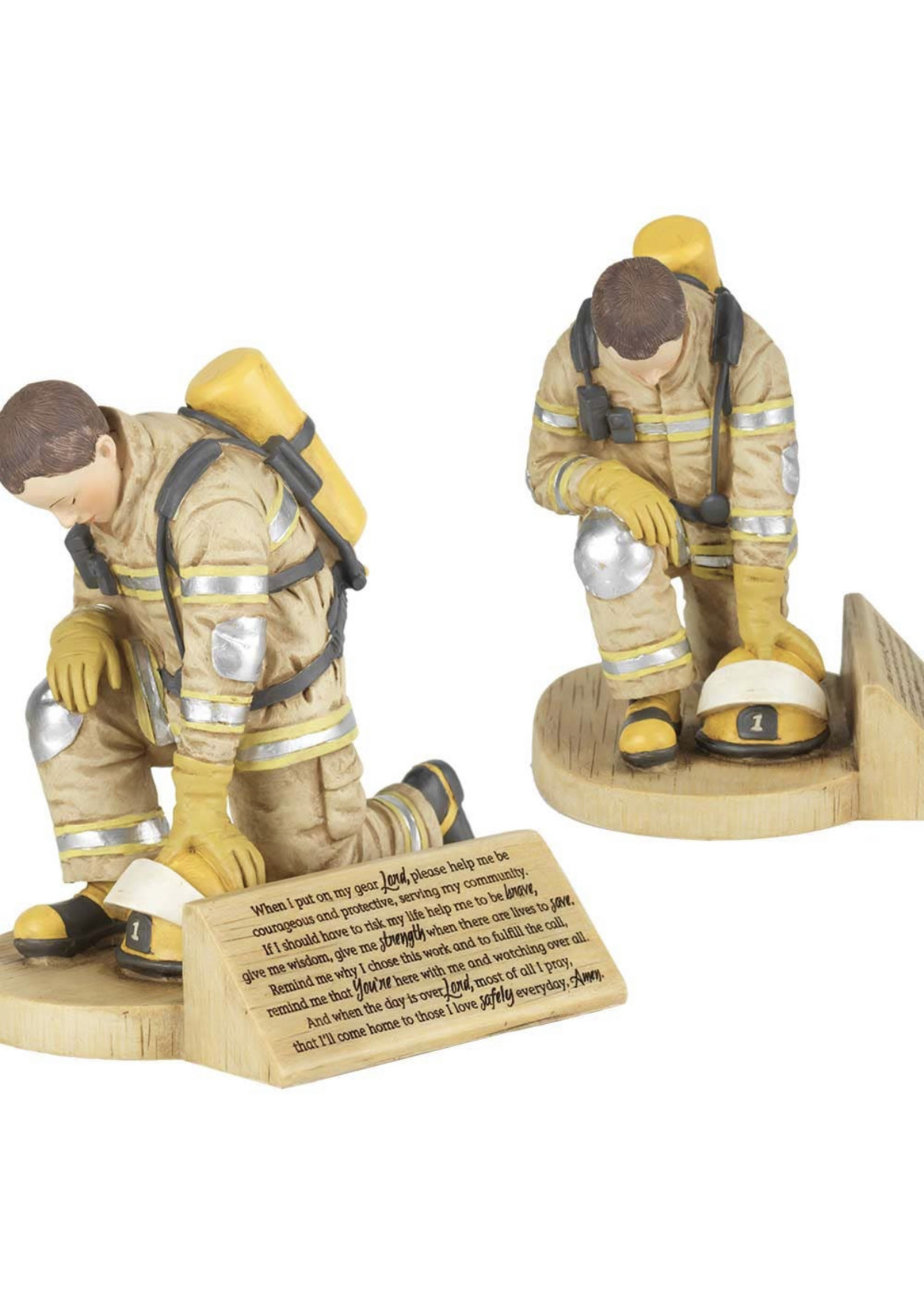 Dicksons Firefighter's Prayer Figurine