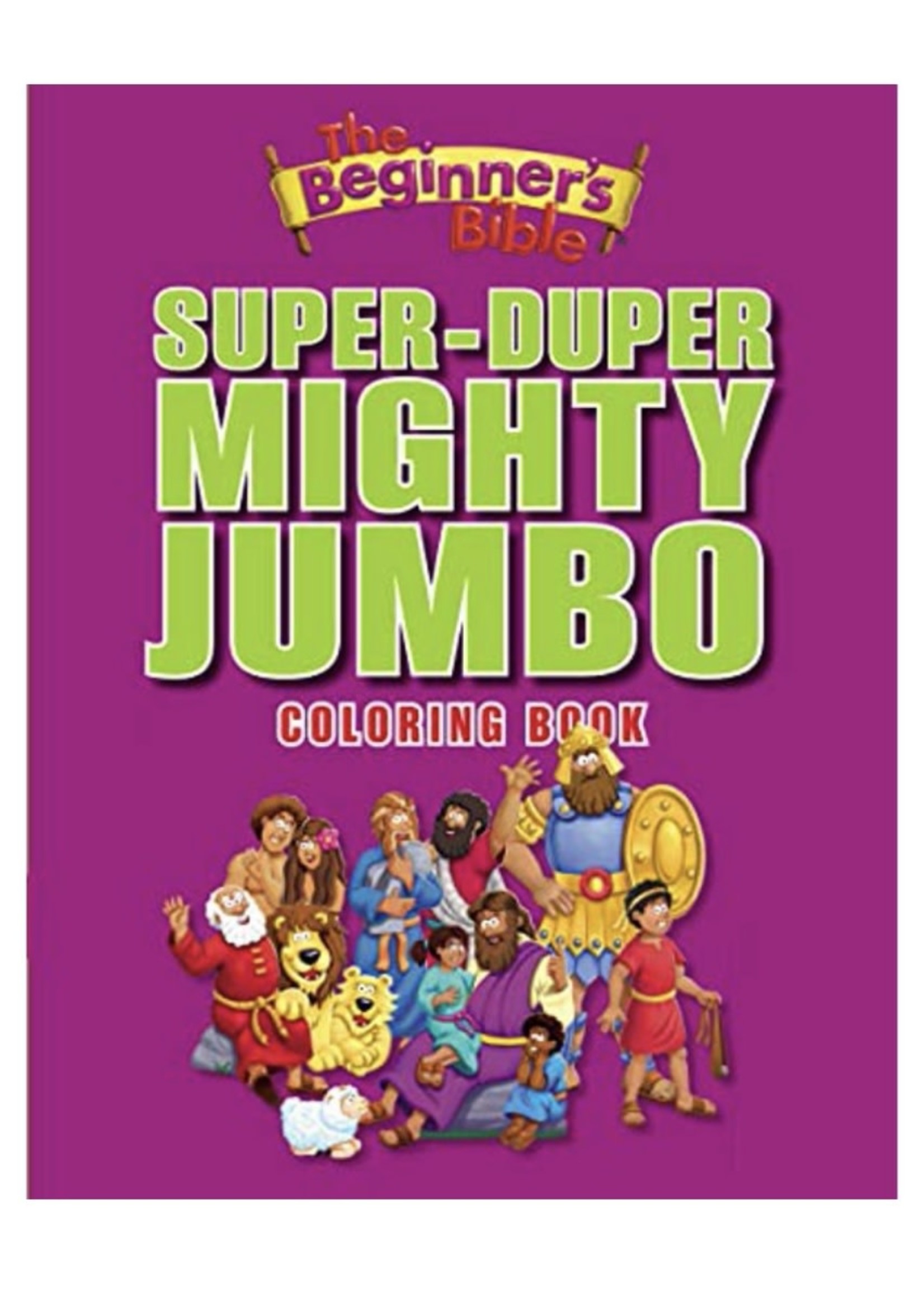 Beginner's Bible Super-Duper Mighty Jumbo Coloring Book