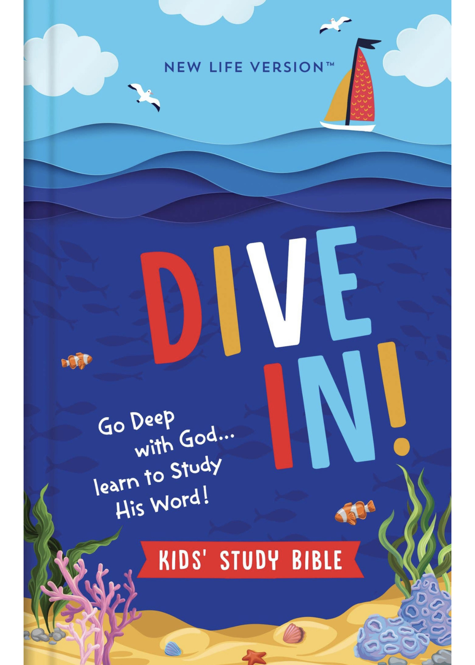Barbour Publishing Dive In! Kids' Study Bible