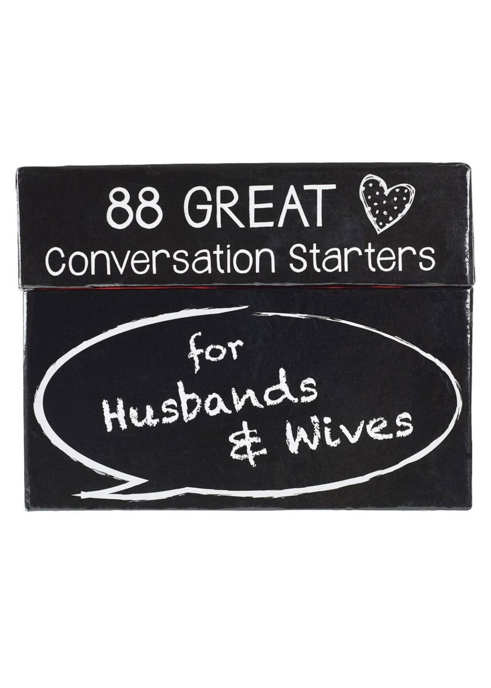 Christian Art Gifts 88 Great Conversation Starters for Husbands & Wives