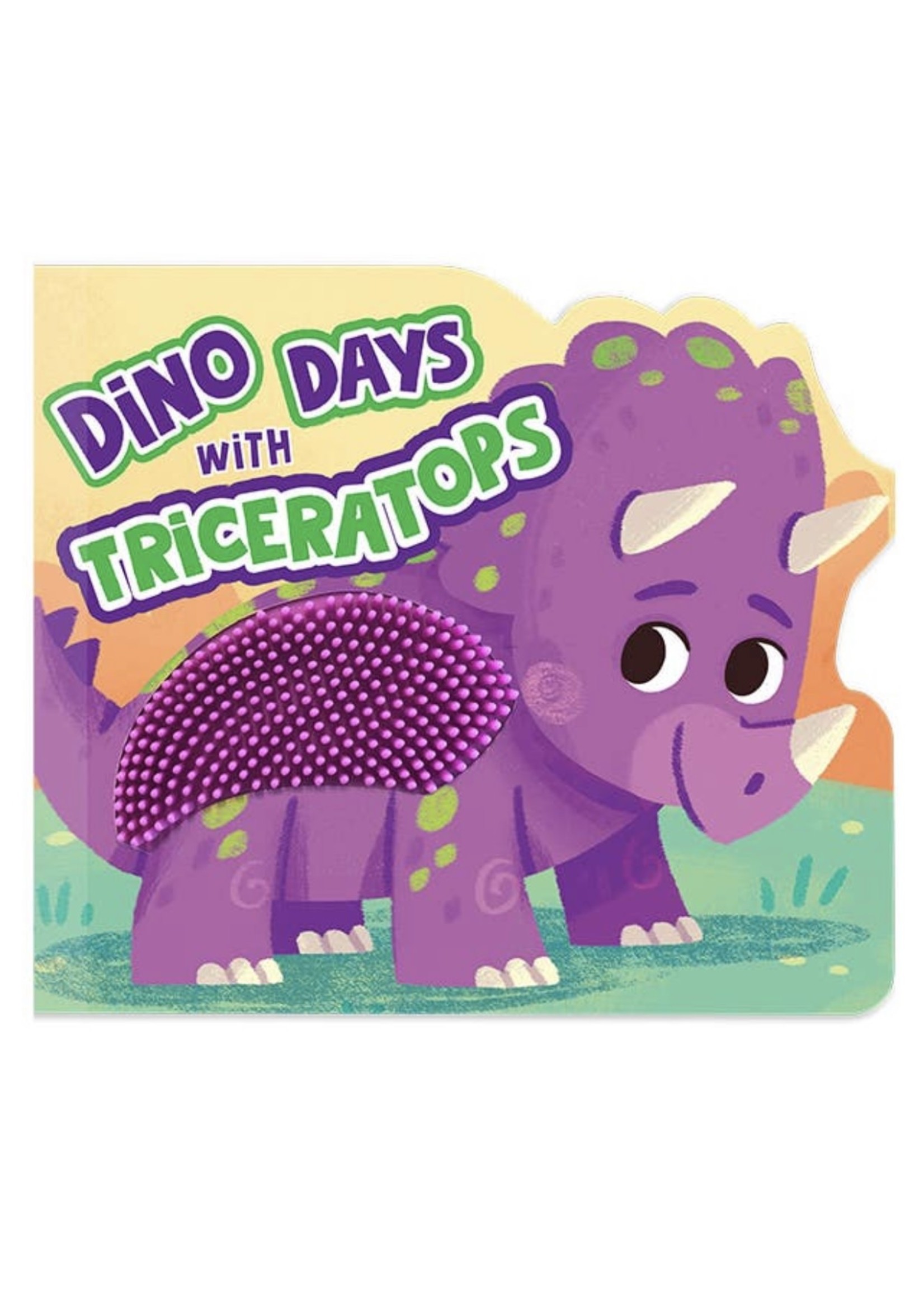 Little Hippo Books Dino Days with Triceratops