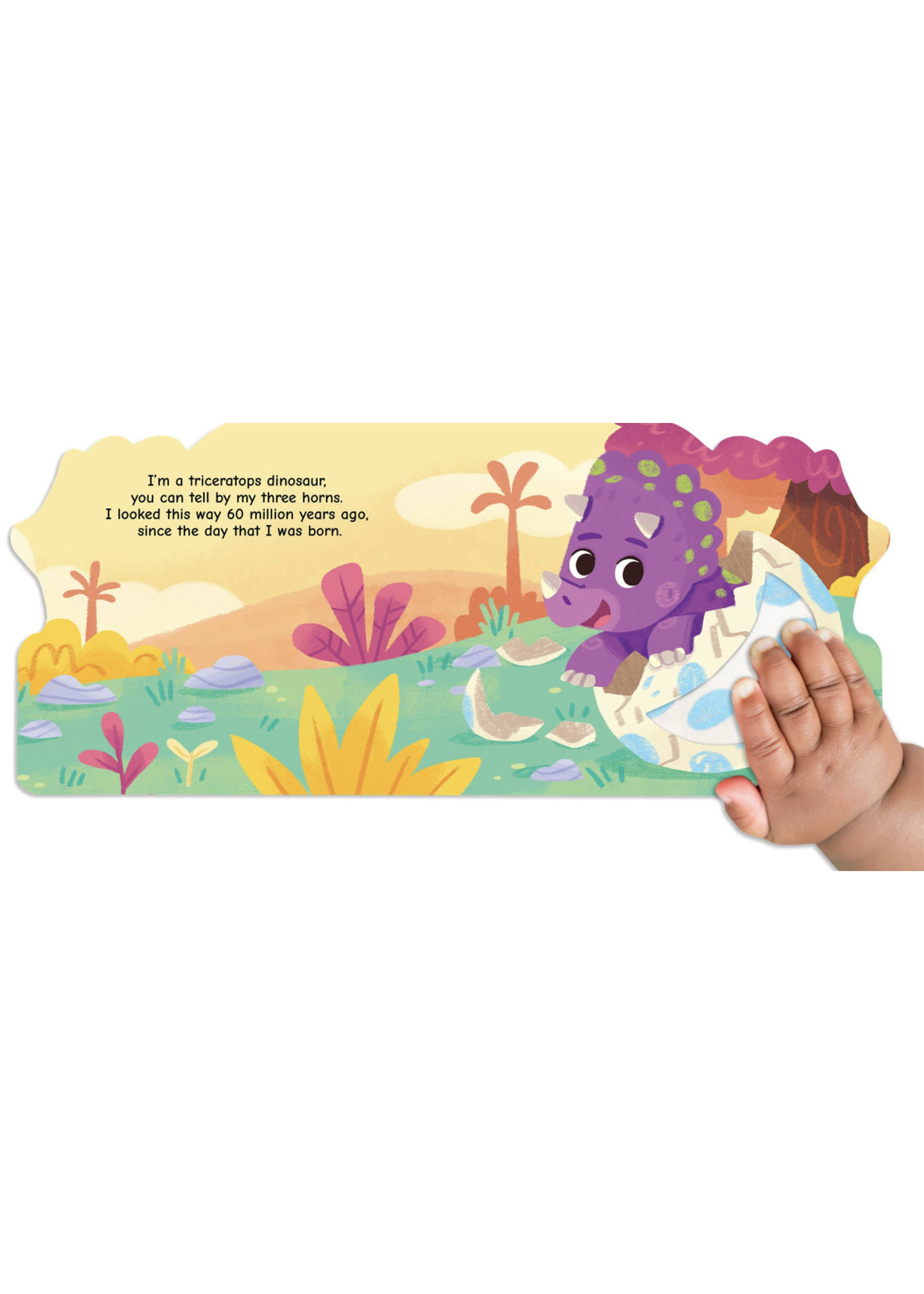 Little Hippo Books Dino Days with Triceratops