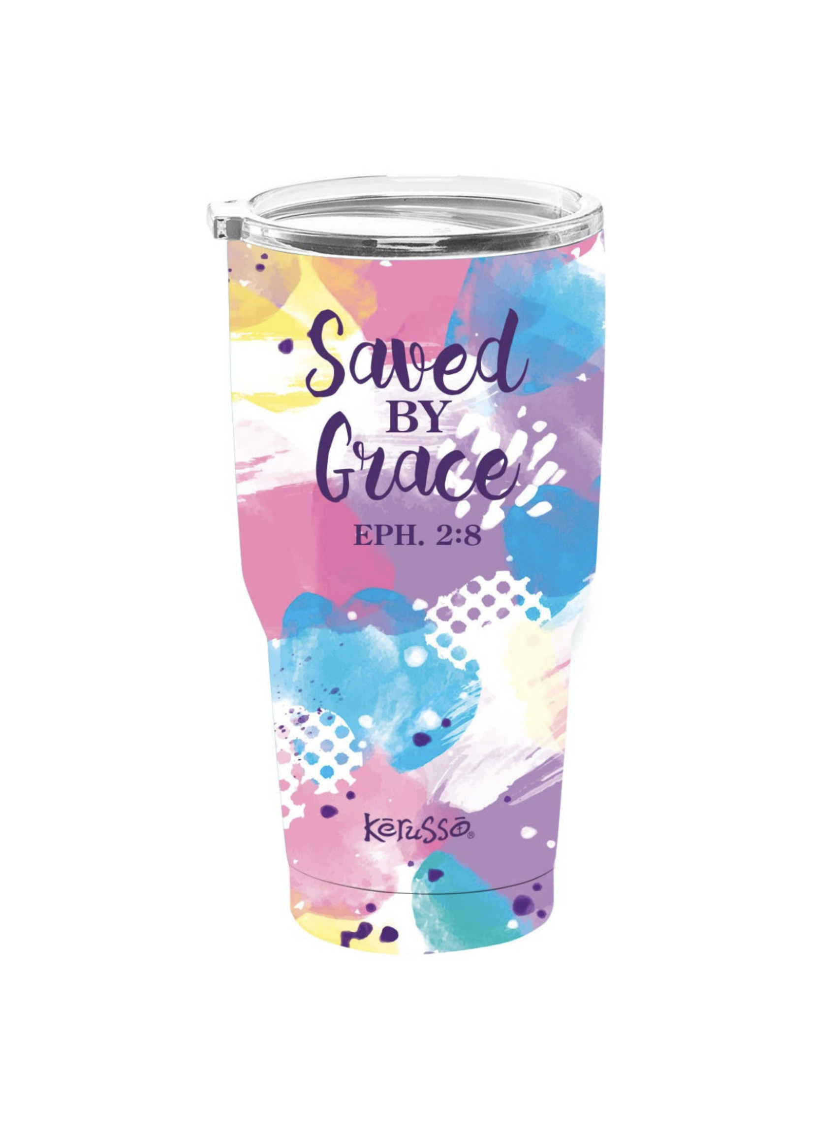 Kerusso Saved by Grace 30 oz Tumbler