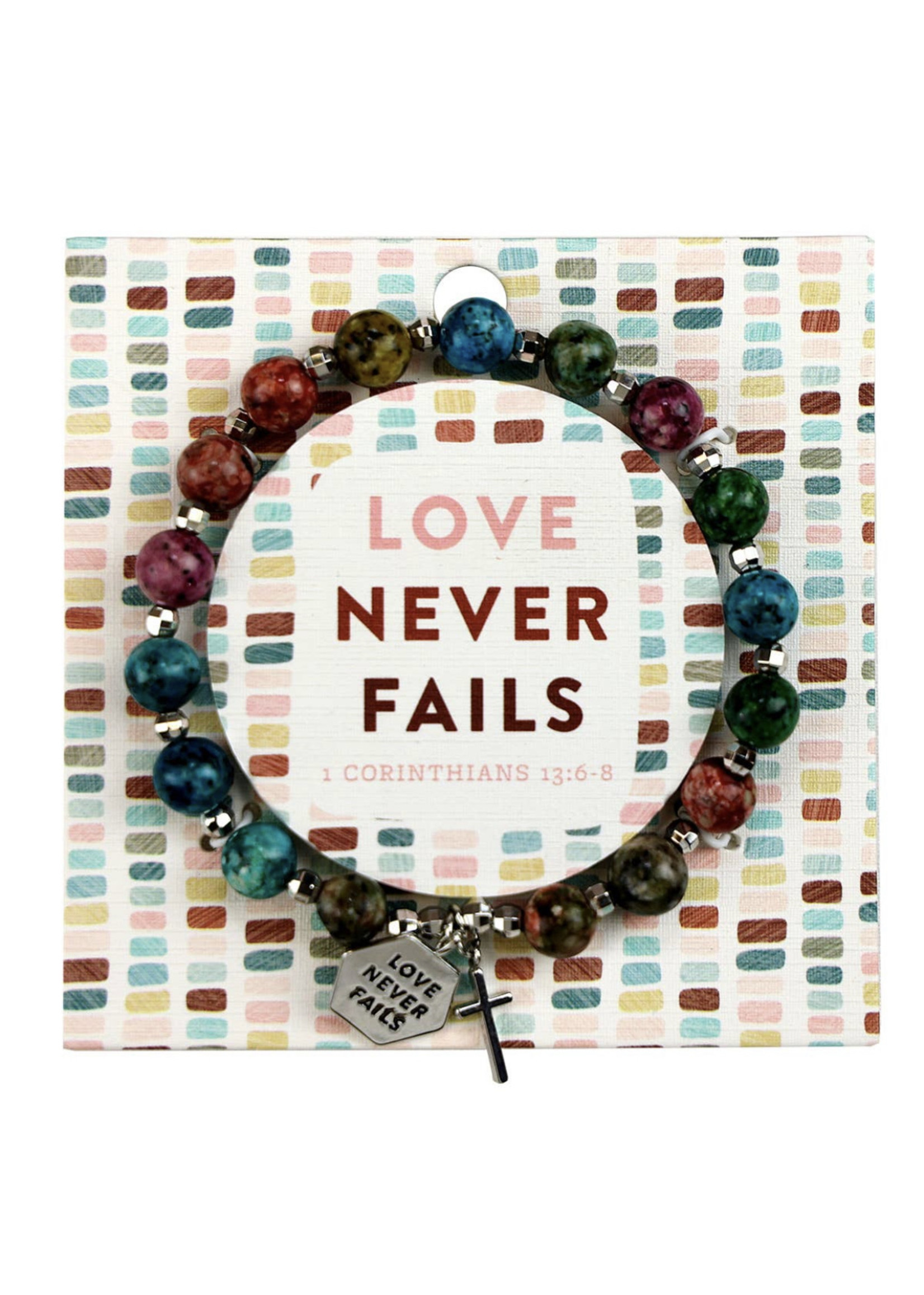 Kerusso Love Never Fails Keepsake Bracelet