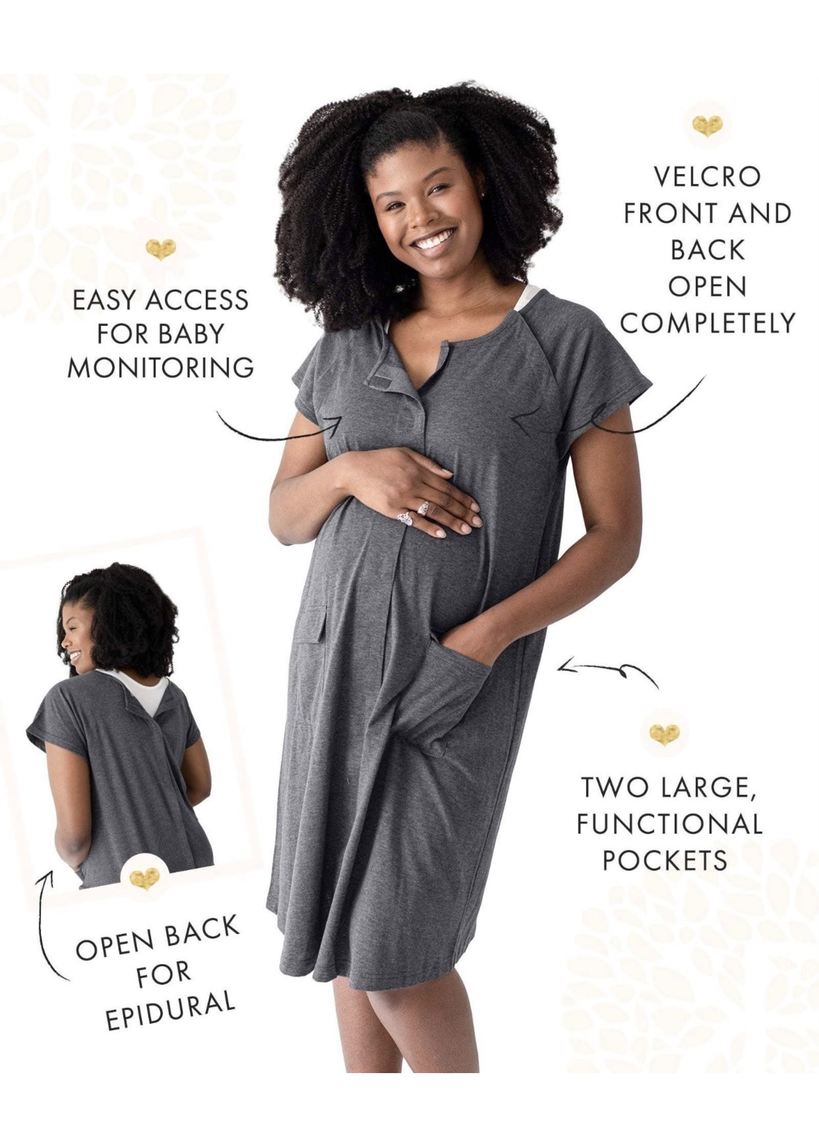 Hospital delivery gown discount