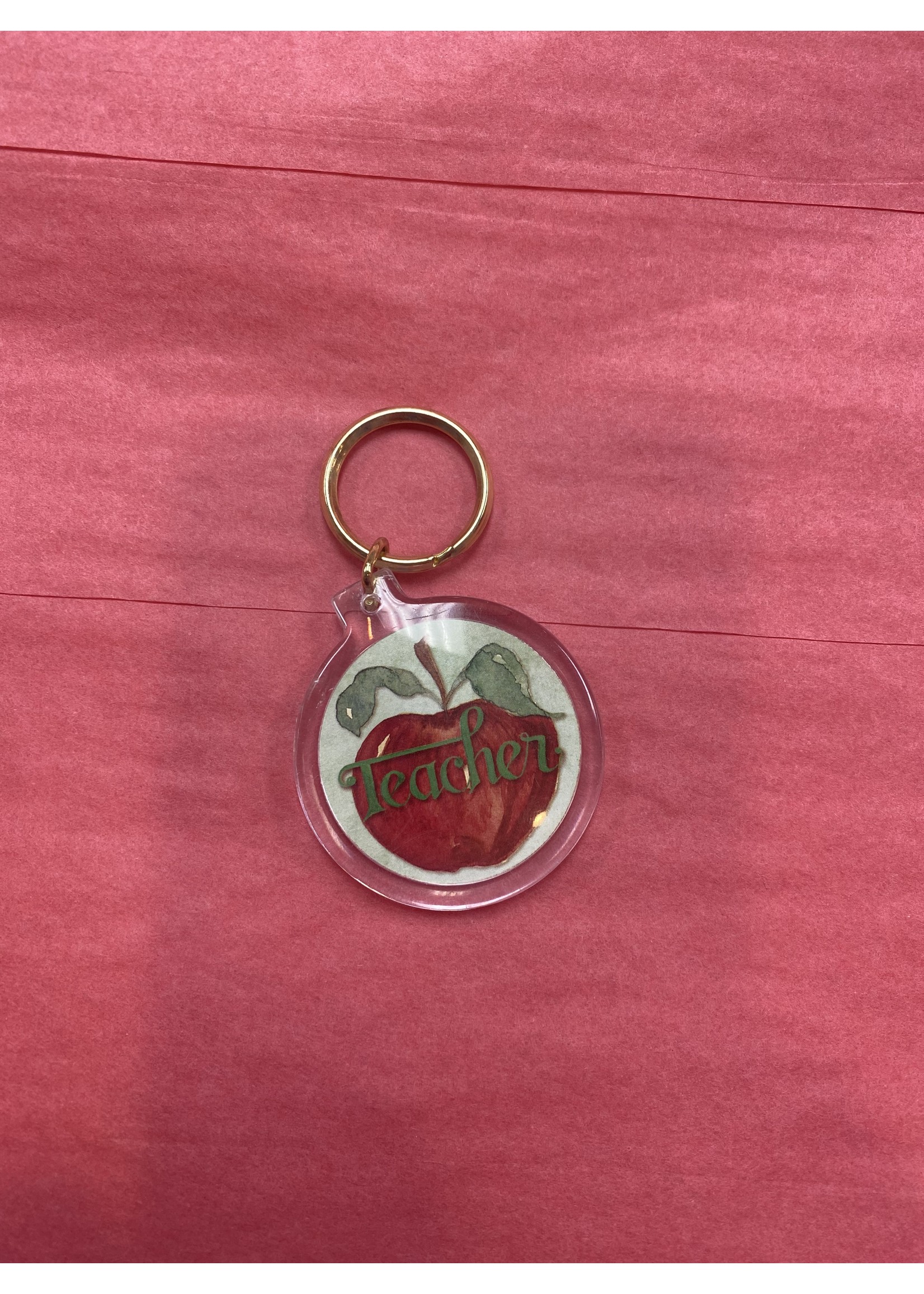 A+ Teacher Keychain