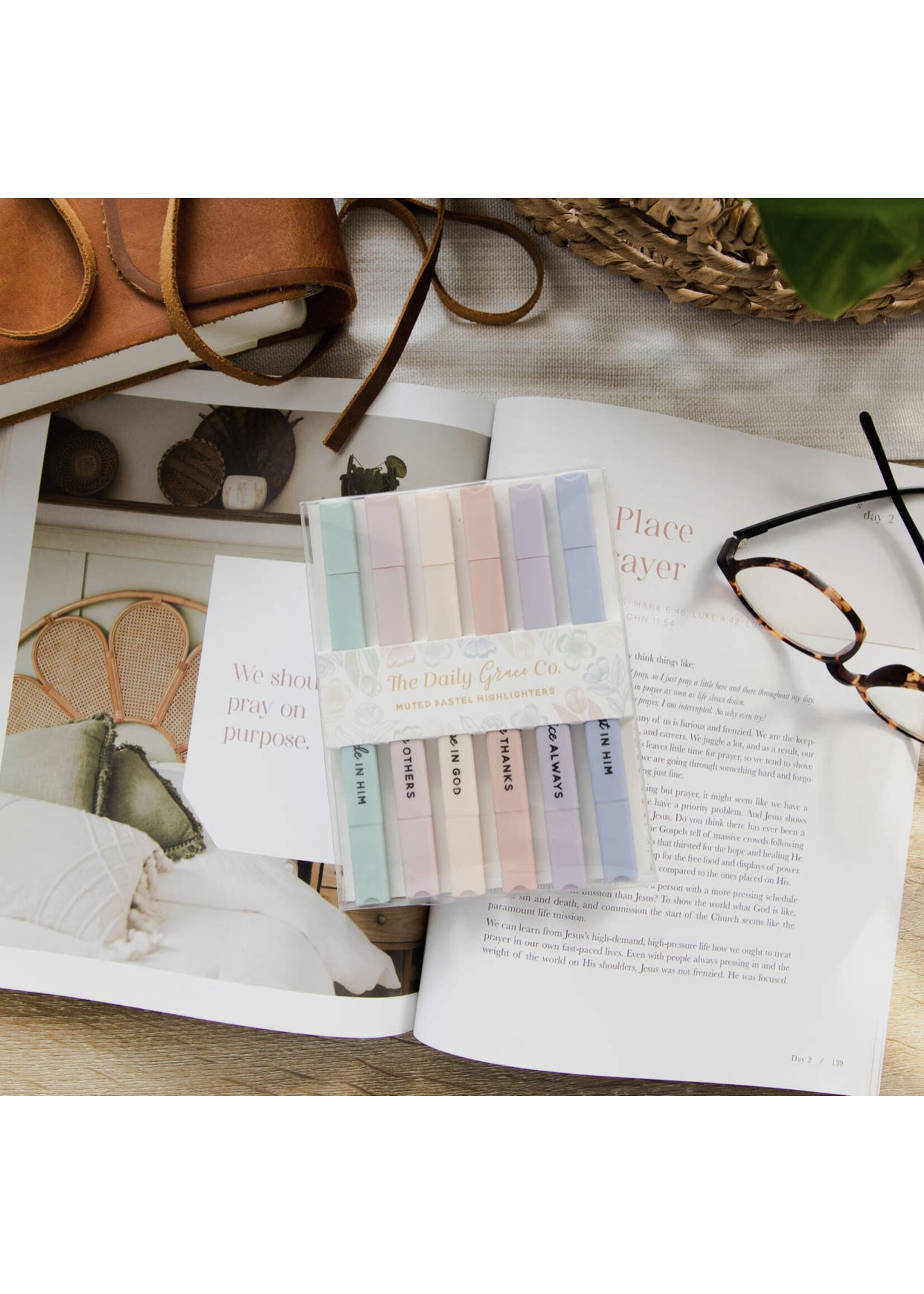 The Daily Grace Co Muted Pastel Highlighters