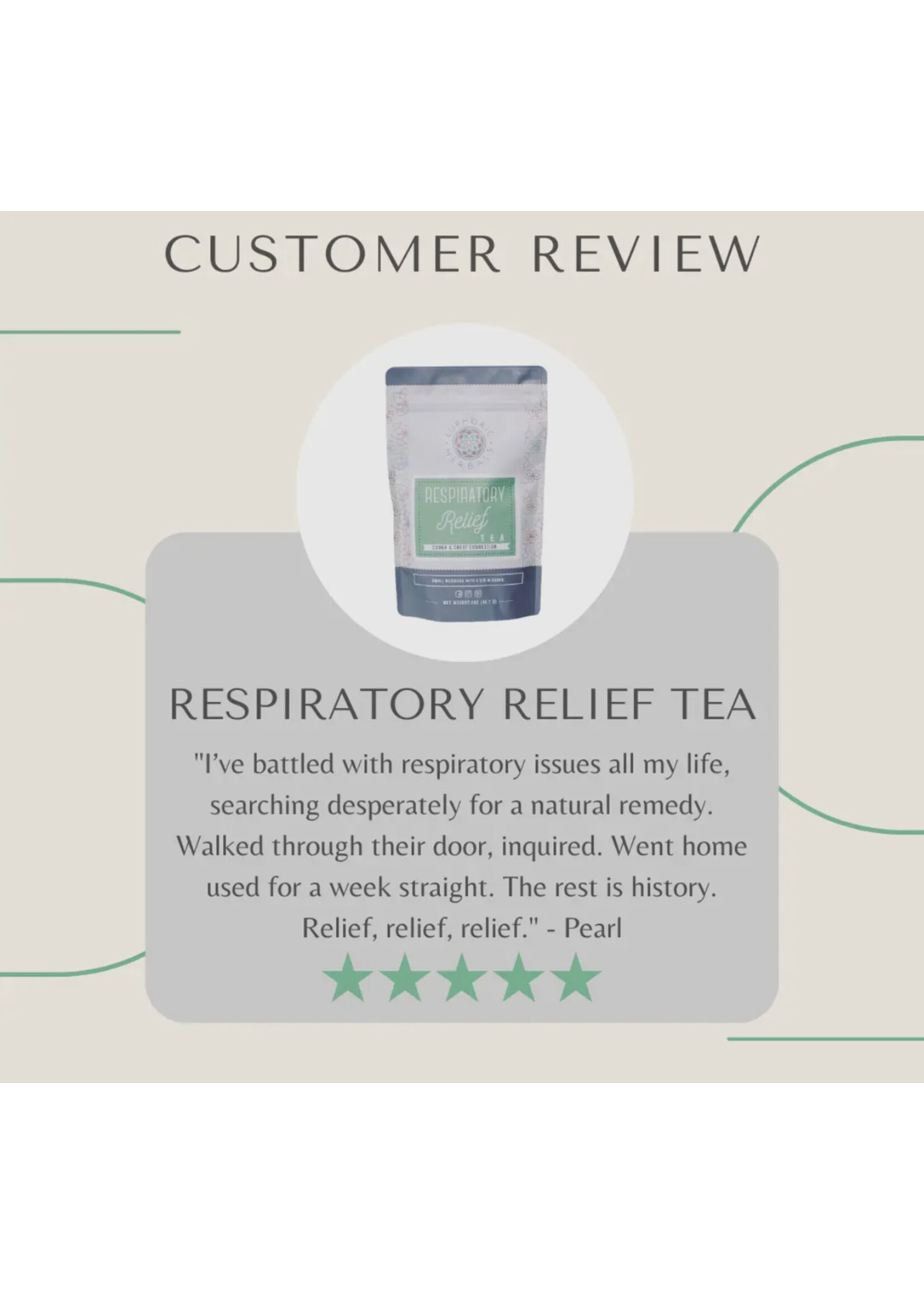 Euphoric Herbals Respiratory Relief Tea