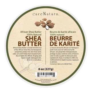 Care Natura Care Natura 100% Natural Pure White African Shea Butter (8oz)