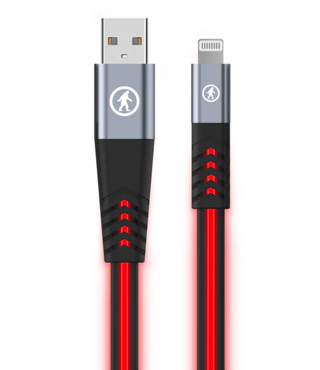 Outdoor Tech GLOW WORM - USB A to Lightning Charge Cable