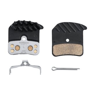 Shimano Shimano Brake Pad H03C SAINT,ZEE Metal  WITH FIN