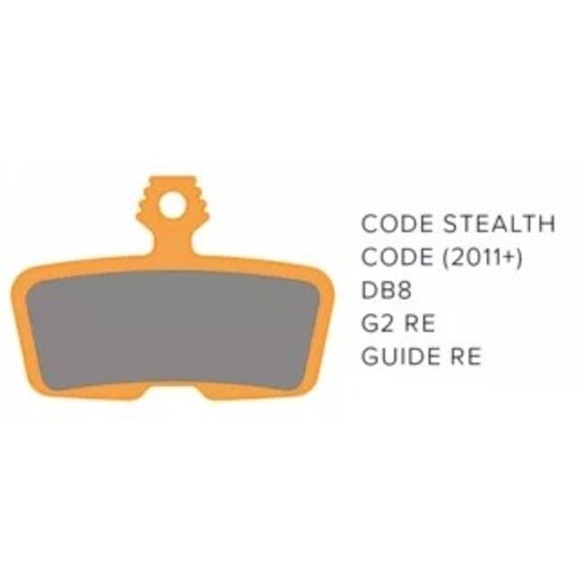 Sram Brake Pad Code 2011+ Metal
