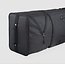 K&B Ski Bag Double Adjustable w/ Wheels Blk