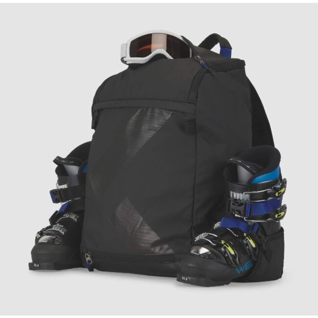 K&B Ski Boot Bag Canmore Backpack Blk