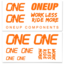 Oneup Decal Kit