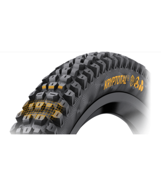 Continental Continental Tire Kryptotal Front 29 x 2.4 DH Casing SuperSoft Folding