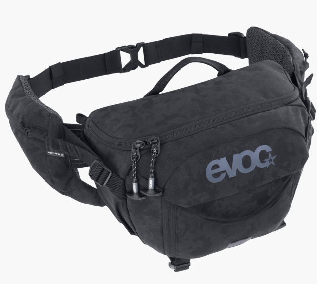 EVOC Hip Pack Capture 7L Bag Heather Carbon Grey Fanatyk Co FanatykCo Ski Cycle