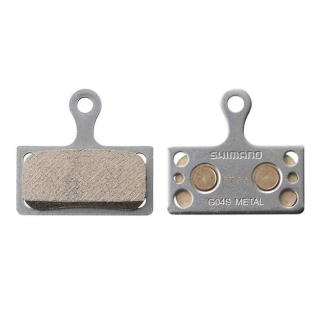 Shimano Brake Pad G04S XTR/XT/SLX Metal Dual Piston NO FIN
