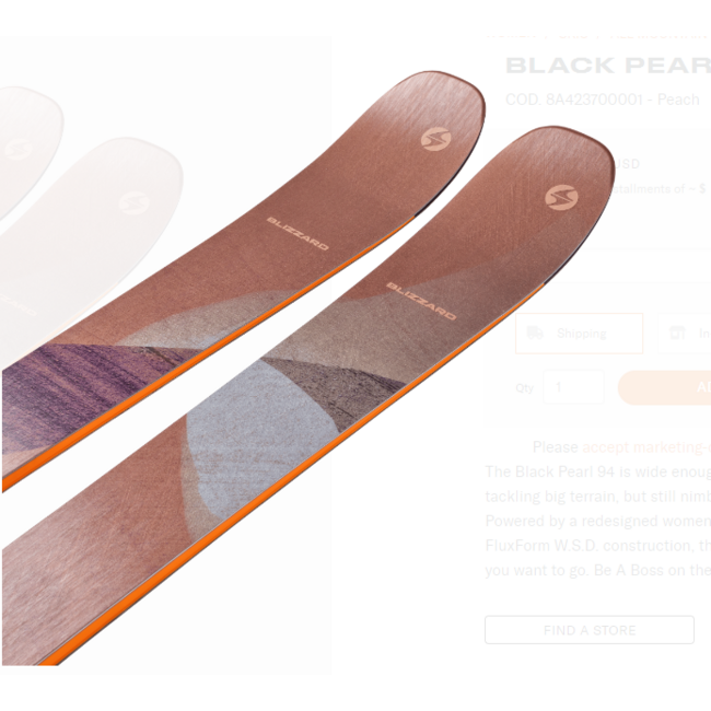 Blizzard Ski Black Pearl 94 2026