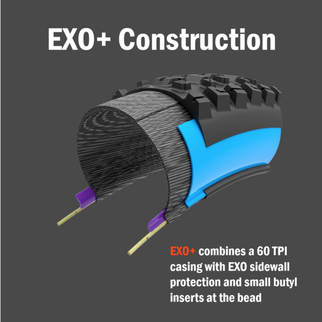 Maxxis Tire Minion DHR2  27.5"x2.50 Folding TR 3C Maxx Terra EXO+