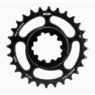 North Shore Billet NSB Chainring Sram GXP Boost 3mm Black