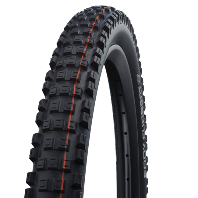 Schwalbe Tire Eddy Current Addix Rear 27.5''x2.60  Folding Tubeless Ready Addix Soft Super Gravity