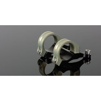 Renthal Renthal Stem Integra 3  Clamp 35mm L: 45mm Direct Mount 0° Black/Gold