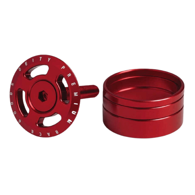 Deity Top Cap & Headset Spacer Crosshair 1-1/8"