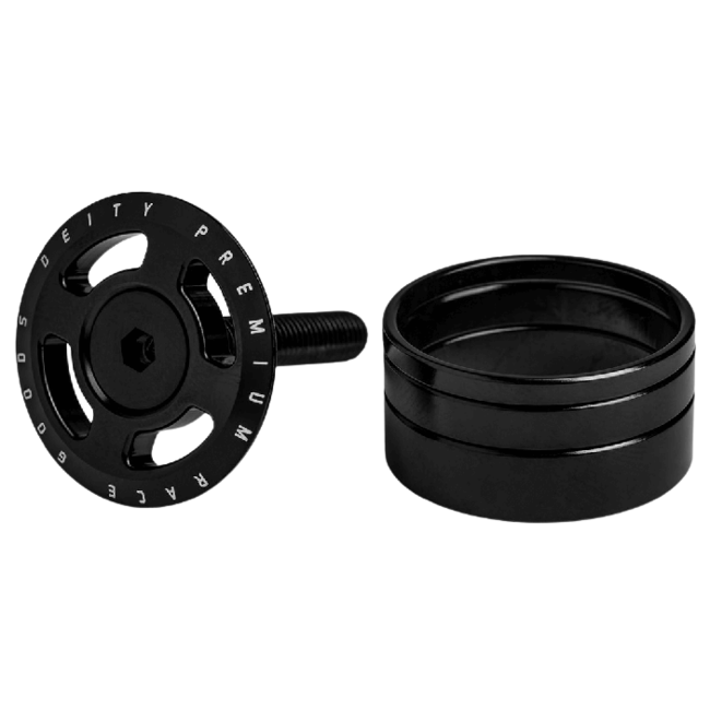 Deity Top Cap & Headset Spacer Crosshair 1-1/8"