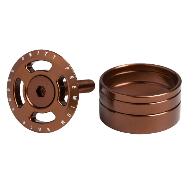 Deity Top Cap & Headset Spacer Crosshair 1-1/8"