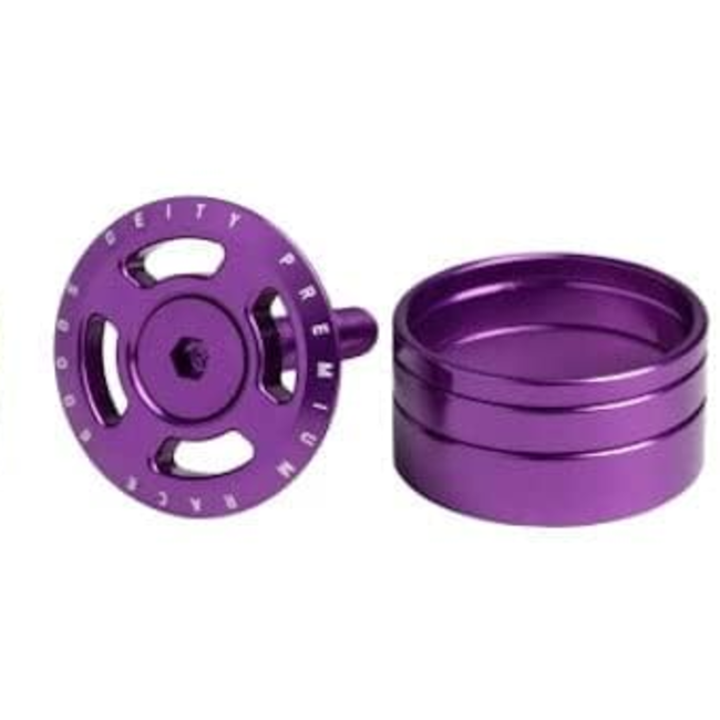Deity Top Cap & Headset Spacer Crosshair 1-1/8"