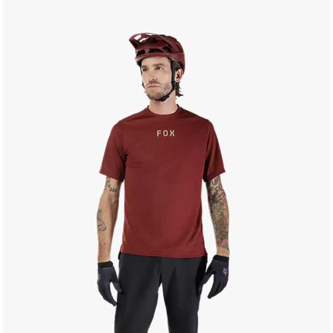 Fox Jersey SS Wordmark