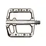 HT Pedal Raven