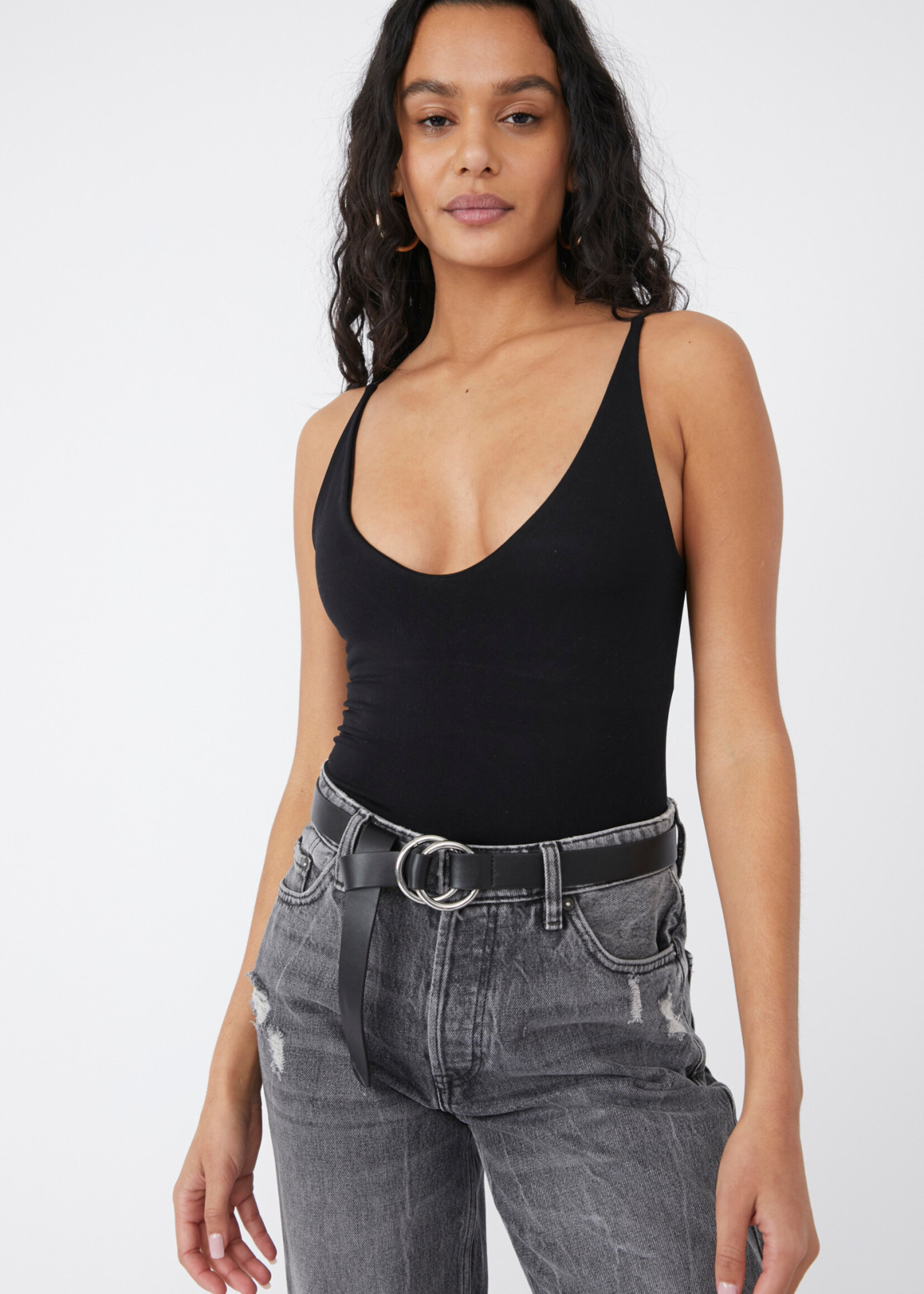 Free People Seamless V neck Cami
