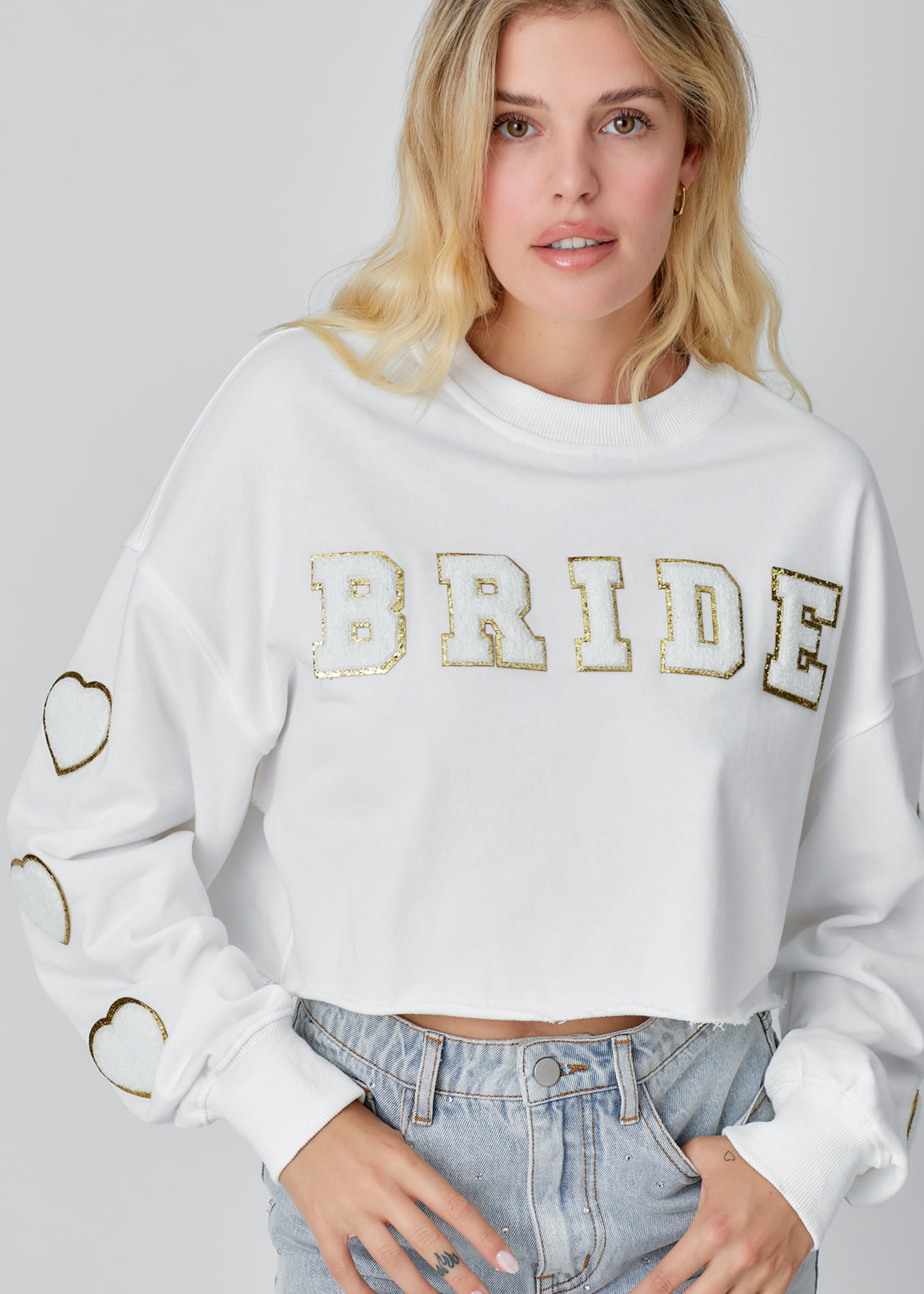 BaeVely Bride short sweatshirt