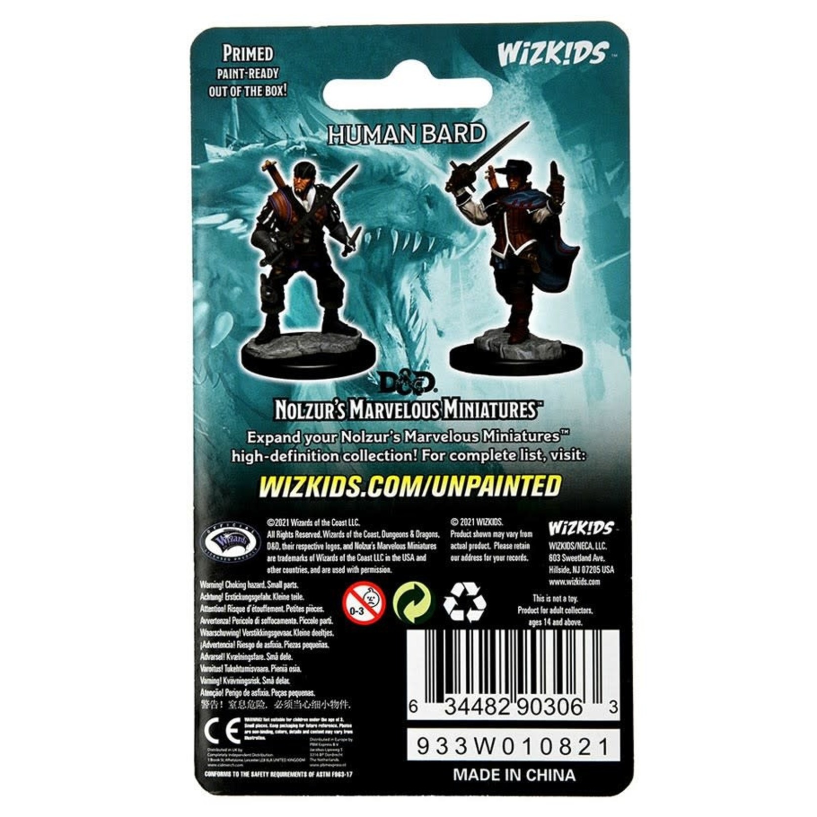 WizKids D&D: Nolzur's Marvelous Miniatures: Human Bard