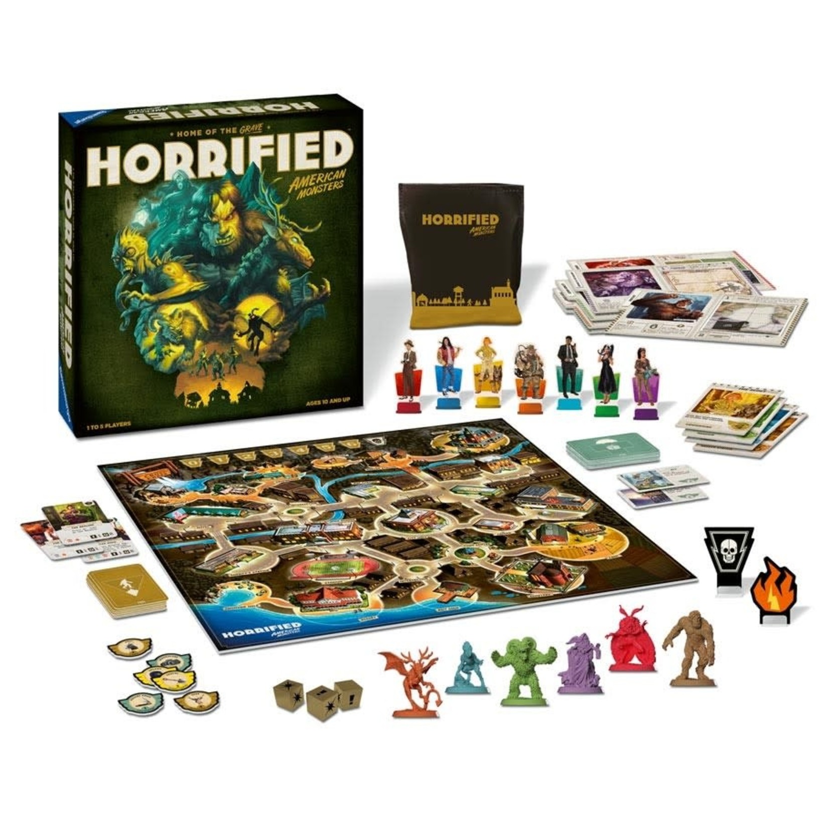 Ravensburger North America Horrified: American Monsters