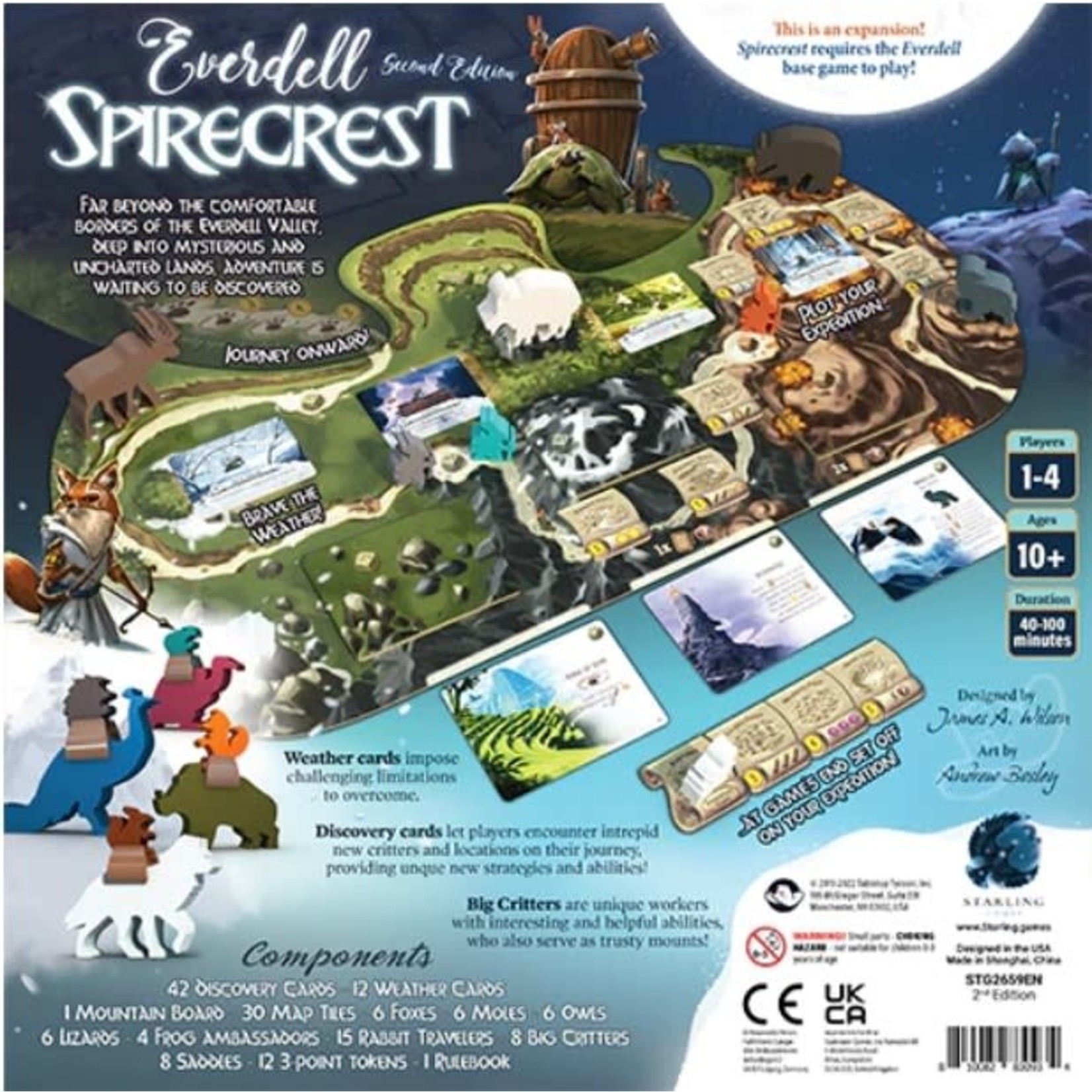 Tabletop Tycoon Everdell: Spirecrest Expansion 2nd Edition