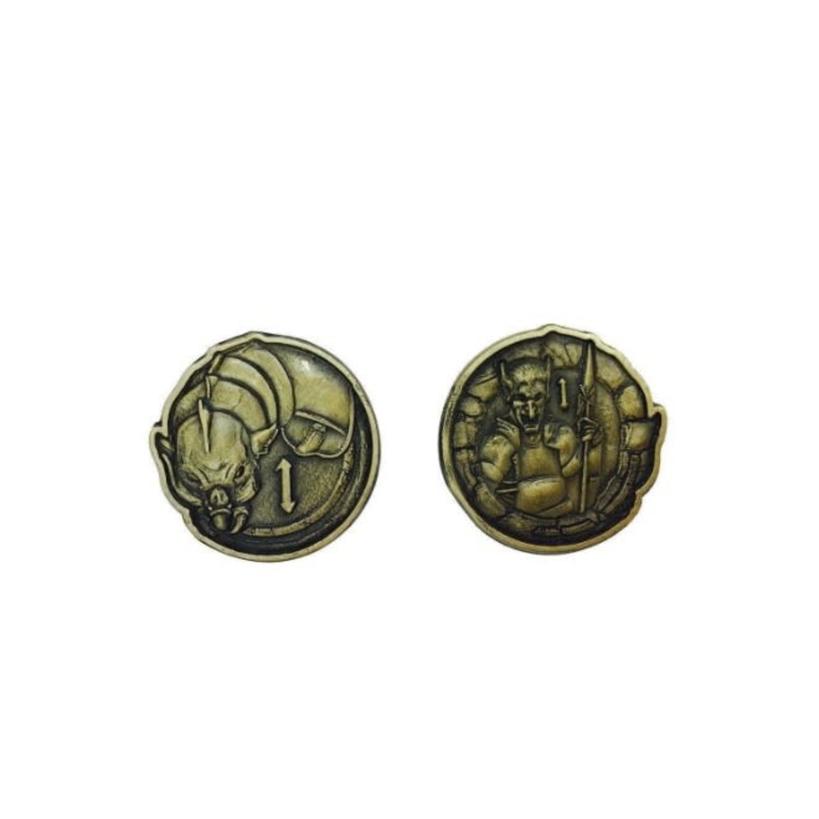 Norse Foundry Adventure Coins: Orc and Goblins Metal Coins Set of 10