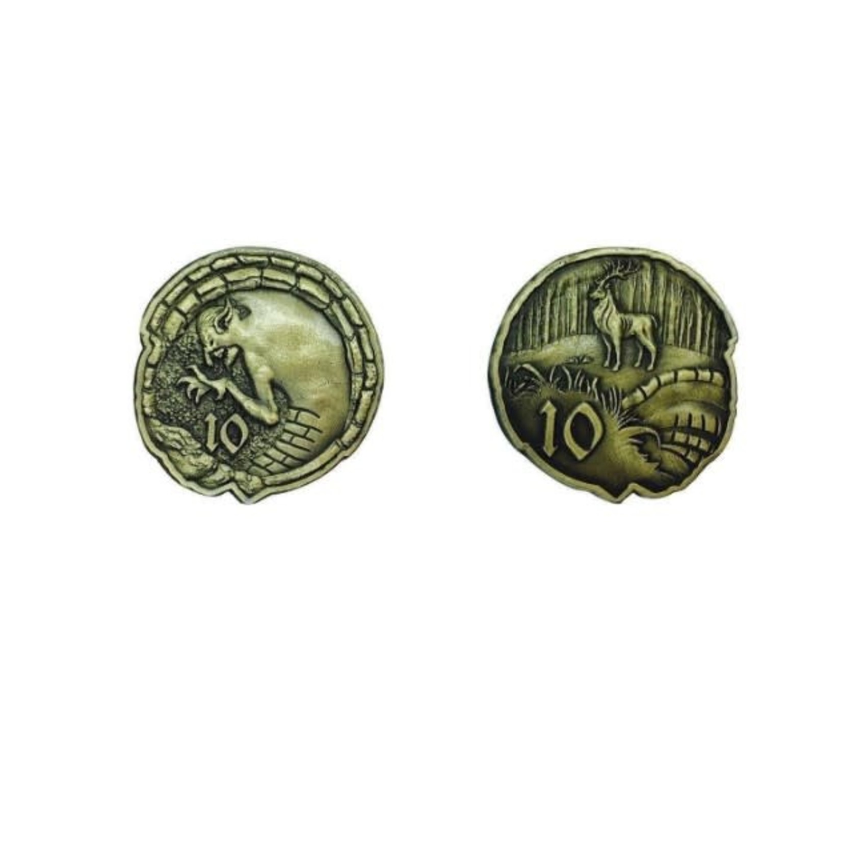 Norse Foundry Adventure Coins: Orc and Goblins Metal Coins Set of 10