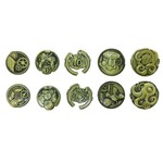 Norse Foundry Adventure Coins: Steampunk Metal Coins Set of 10