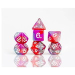 Sirius Dice 7-Die Set: Opal Glaze: Dragonfruit