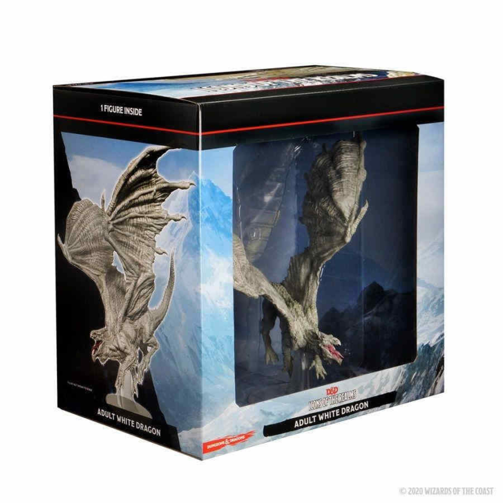 WizKids D&D: Icons of the Realms: Adult White Dragon