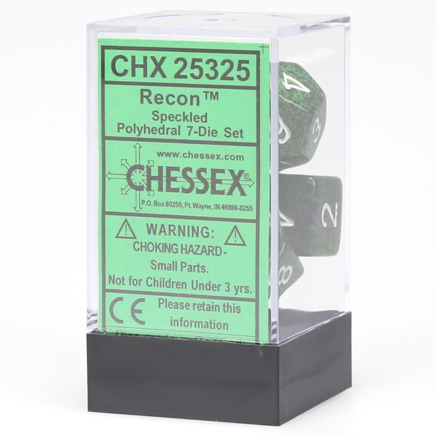 Chessex Speckled Polyhedral 7-Die Set: Recon