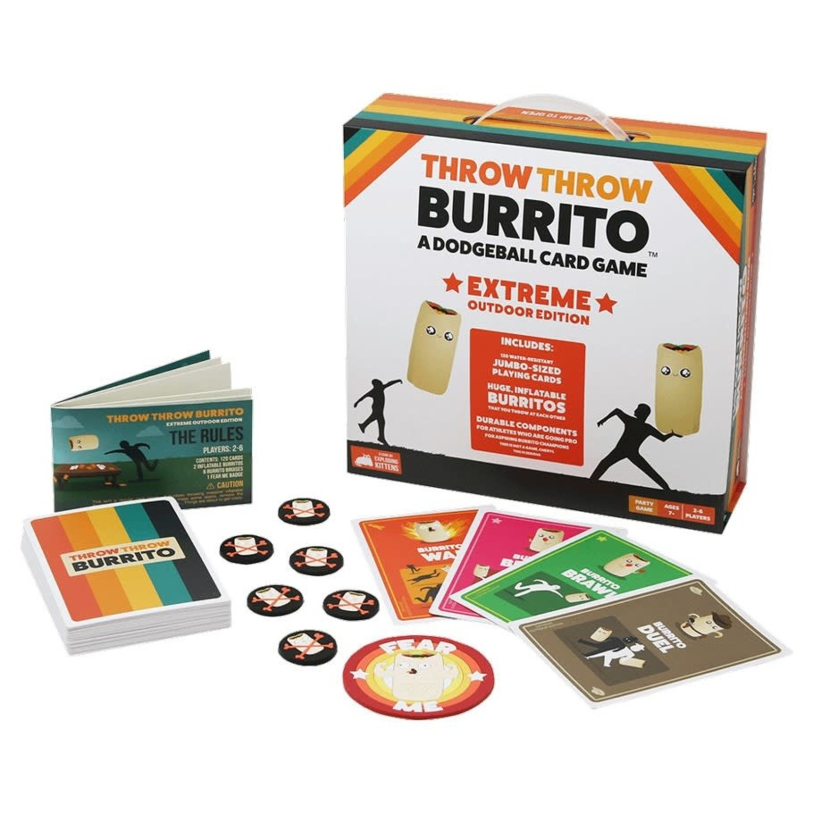 Exploding Kittens Throw Throw Burrito: Extreme Outdoor Edition