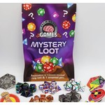 Foam Brain Epic Mystery Loot: 12mm or 14mm Mini Metal RPG Set + Enamel Pin
