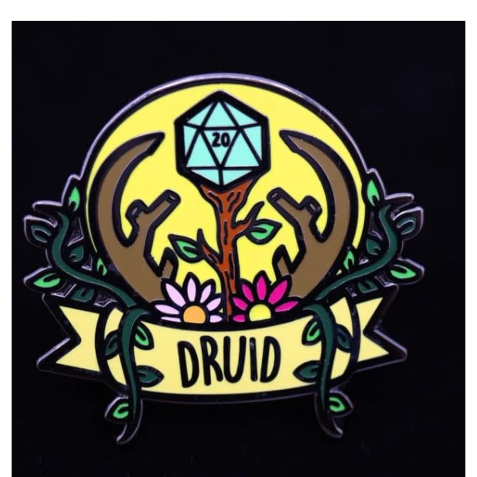 Foam Brain Banner Class Pins: Druid